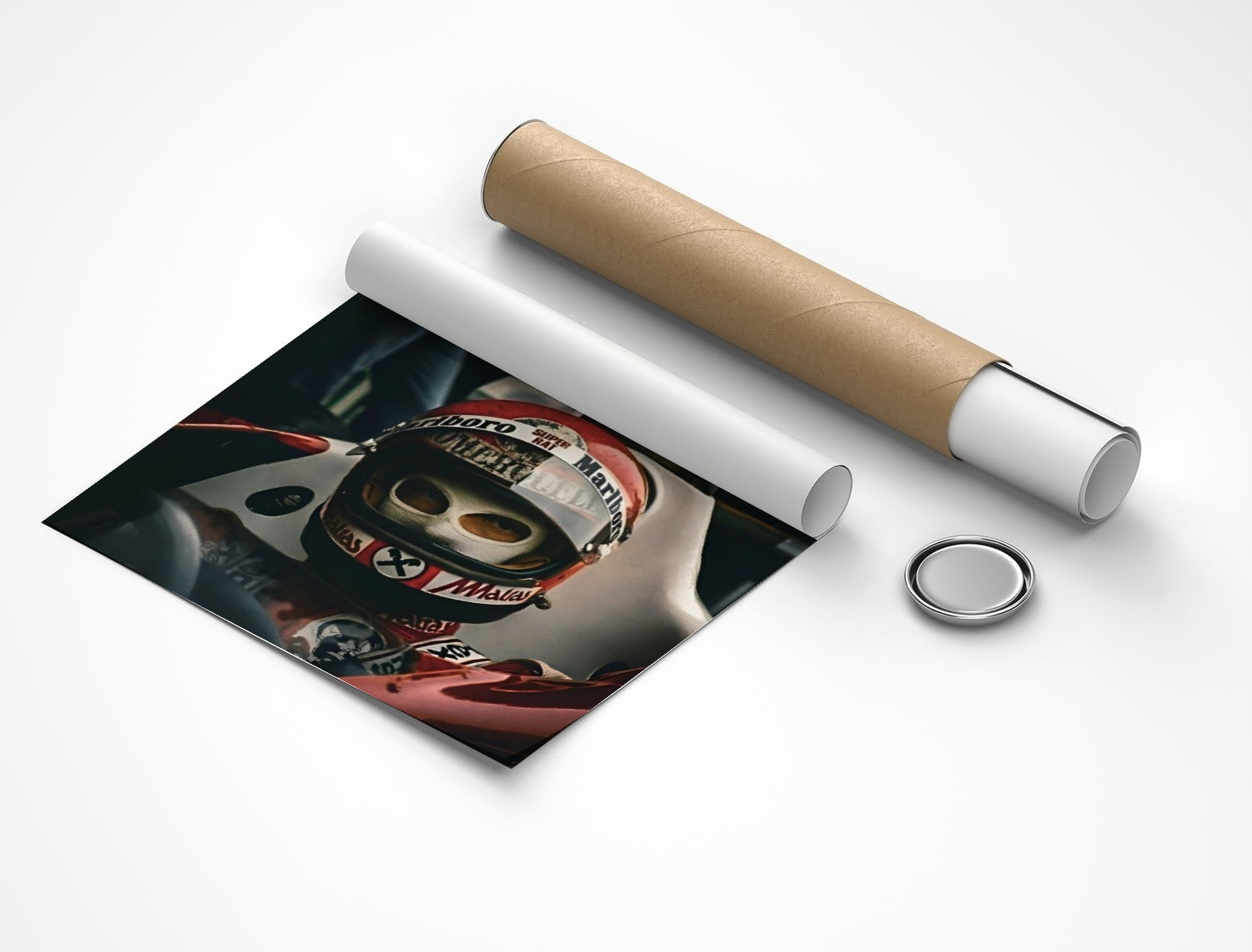 Rolled poster