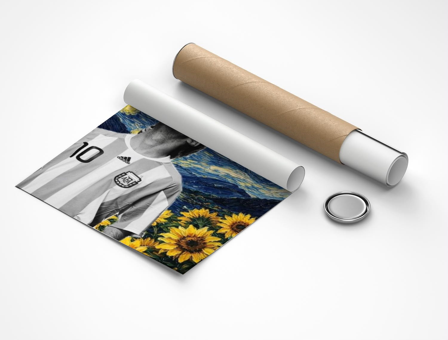 Rolled poster