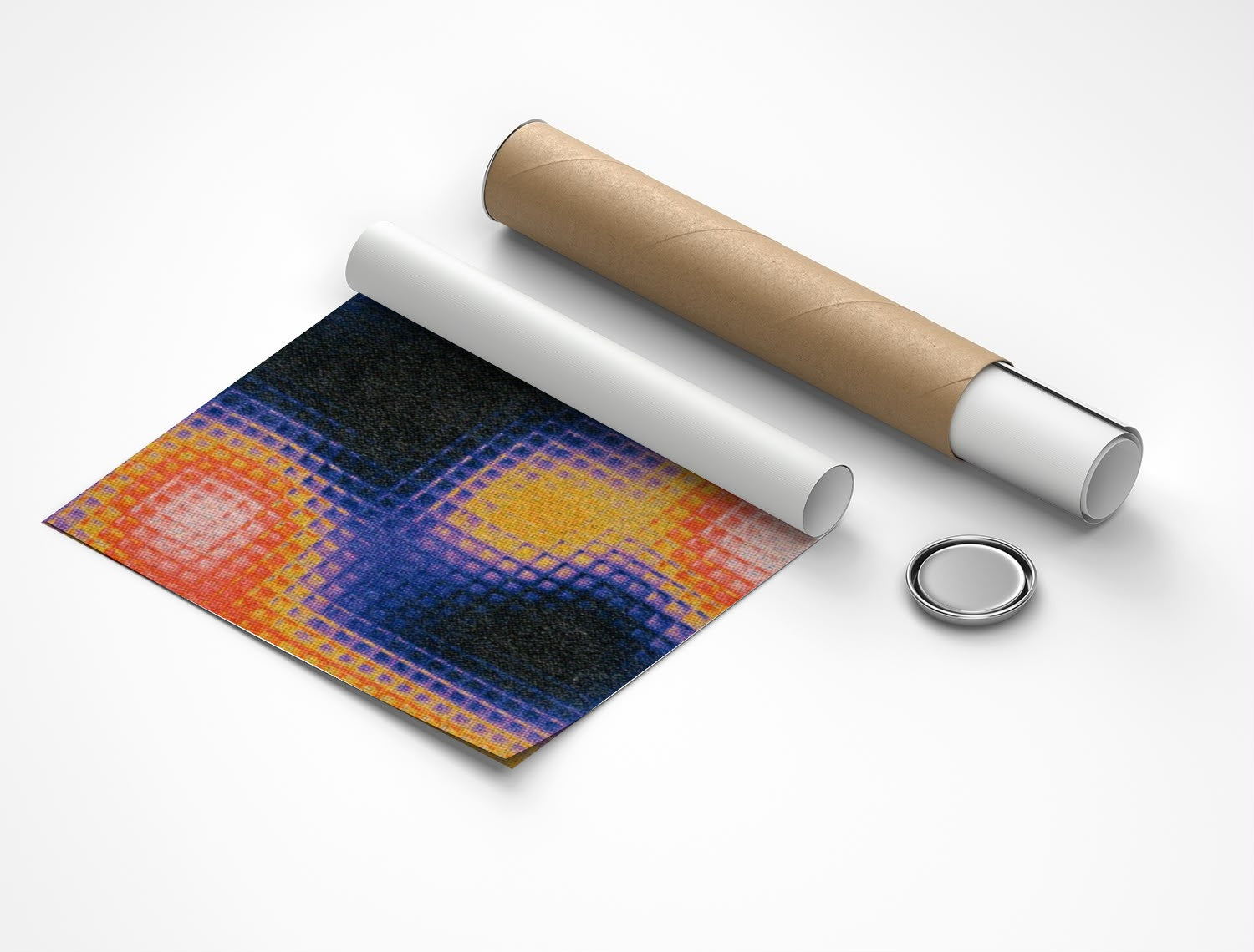 Rolled poster
