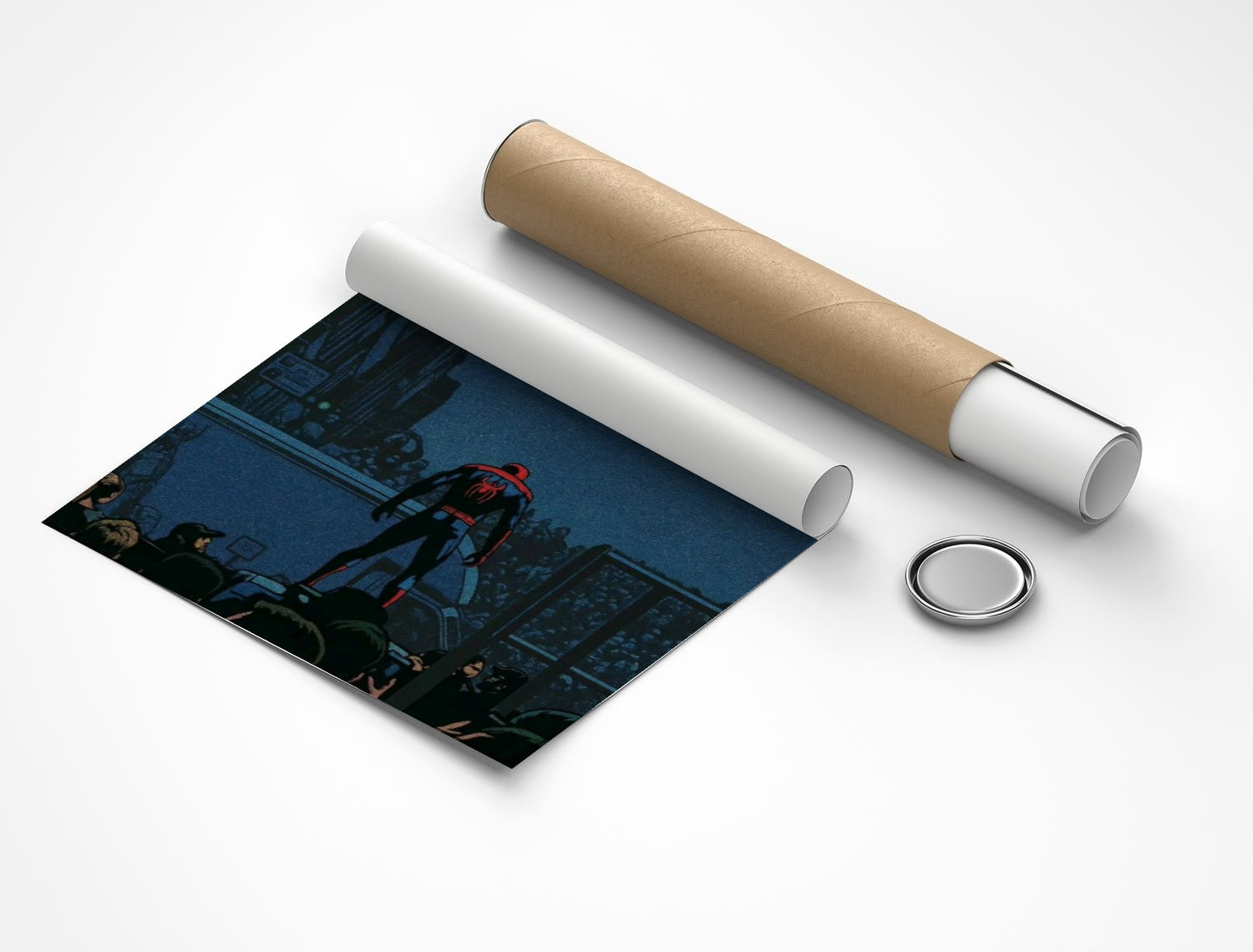 Rolled poster