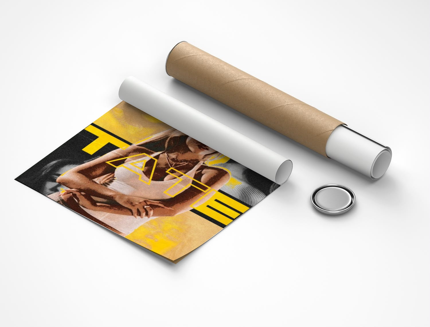 Rolled poster