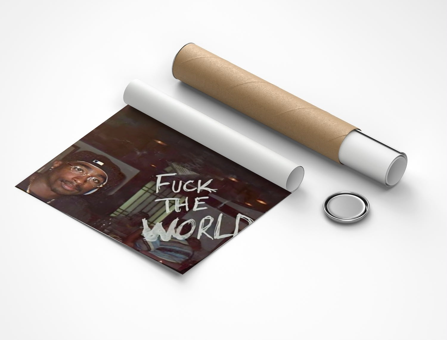 Rolled poster