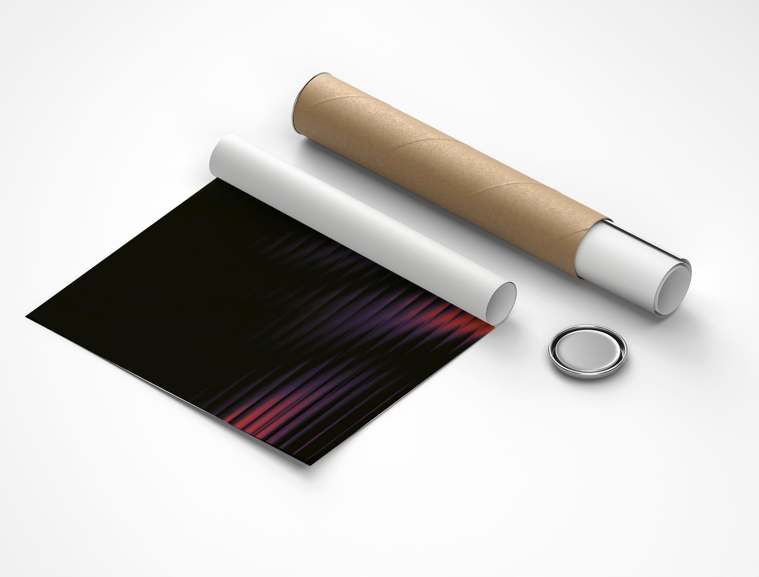 Rolled poster