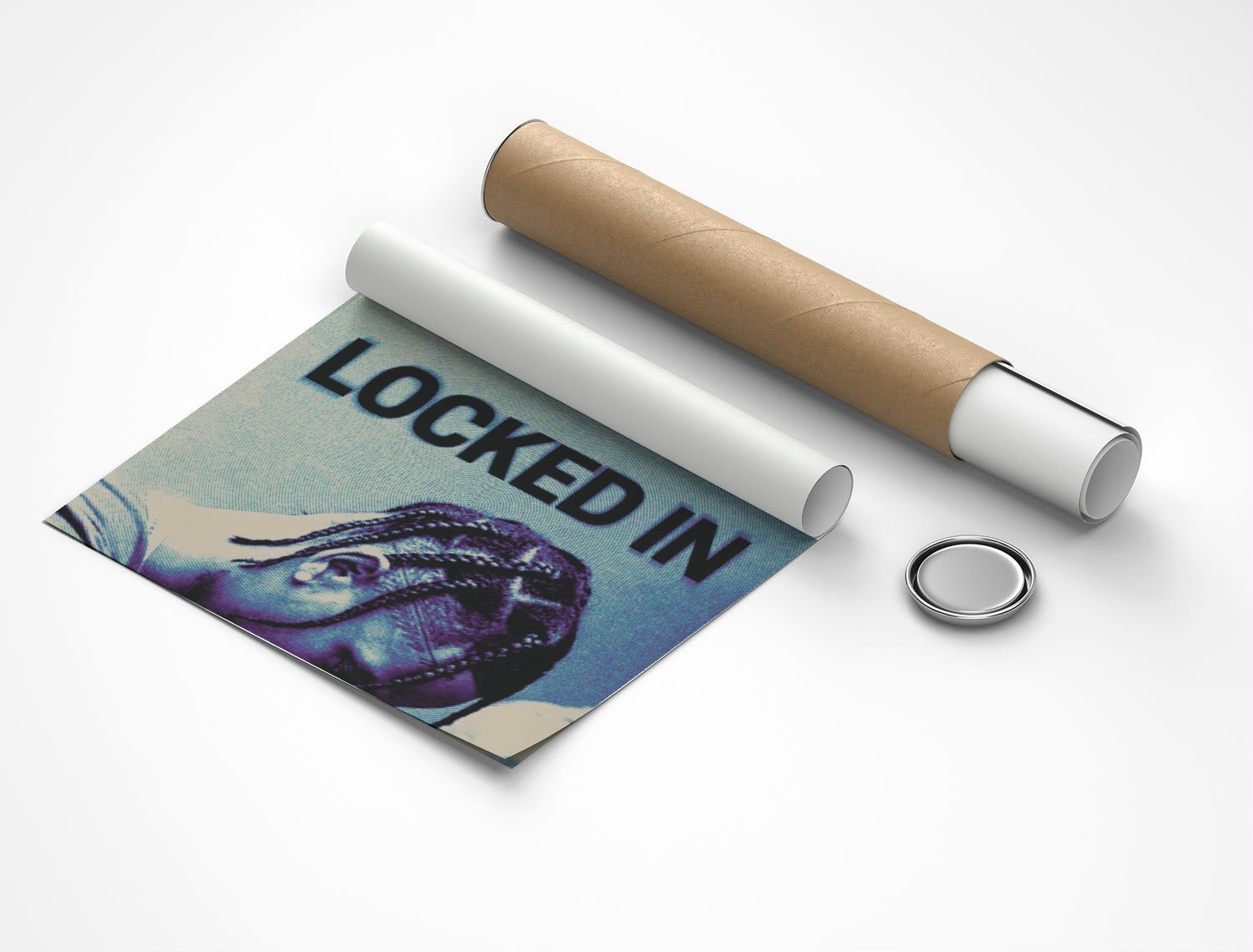 Rolled poster