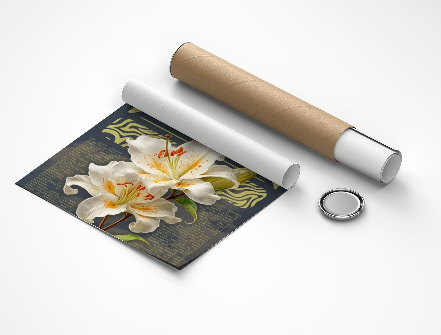 Rolled poster