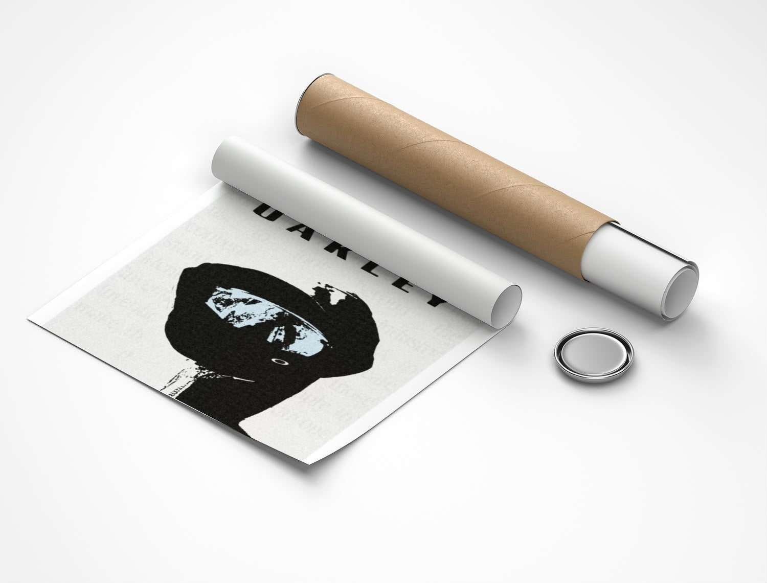 Rolled poster