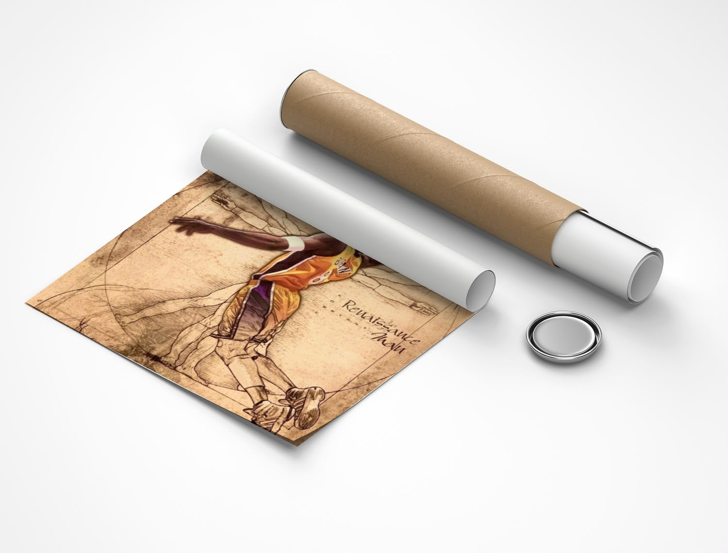 Rolled poster