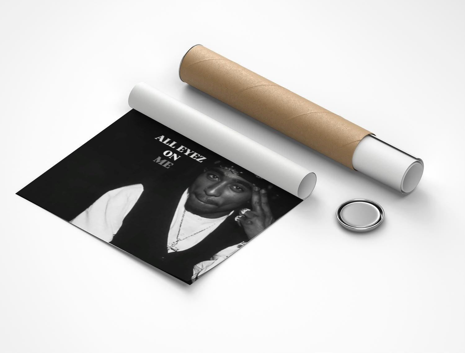 Rolled poster