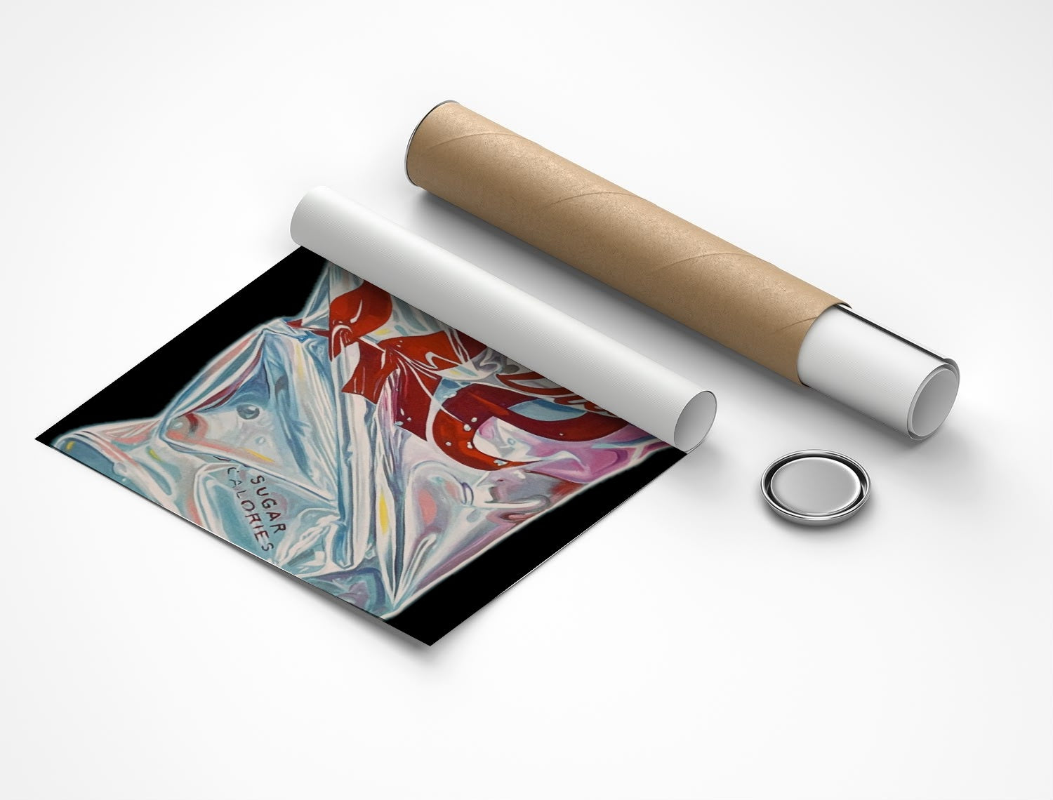Rolled poster