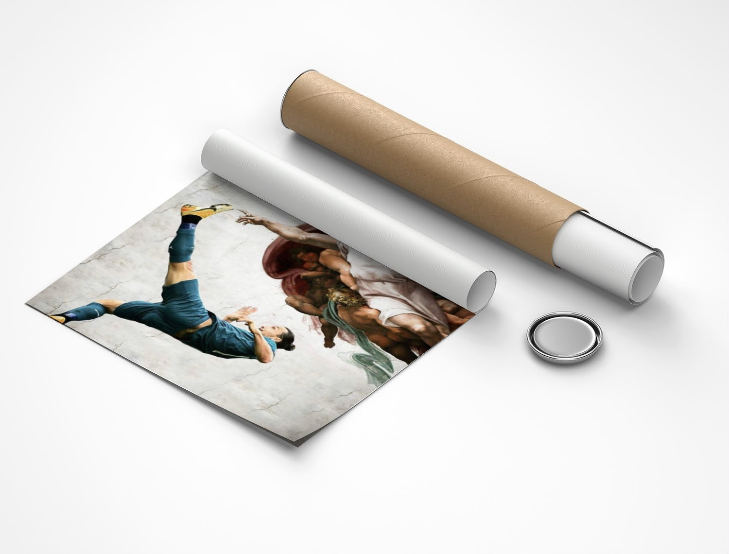 Rolled poster