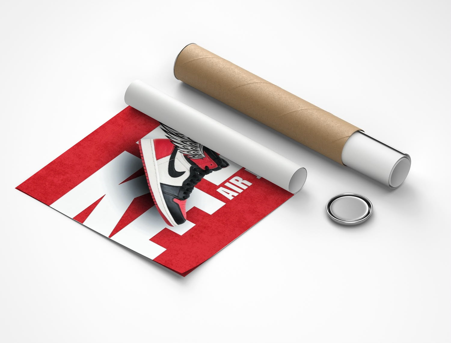 Rolled poster