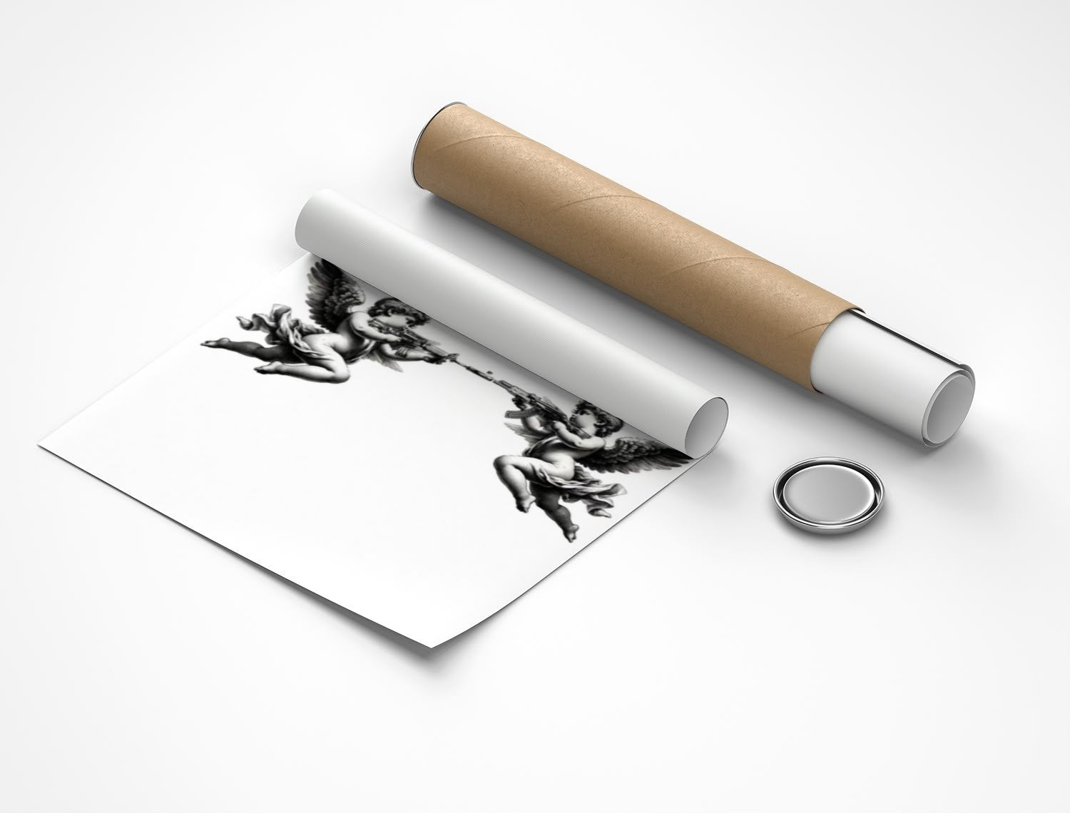 Rolled poster