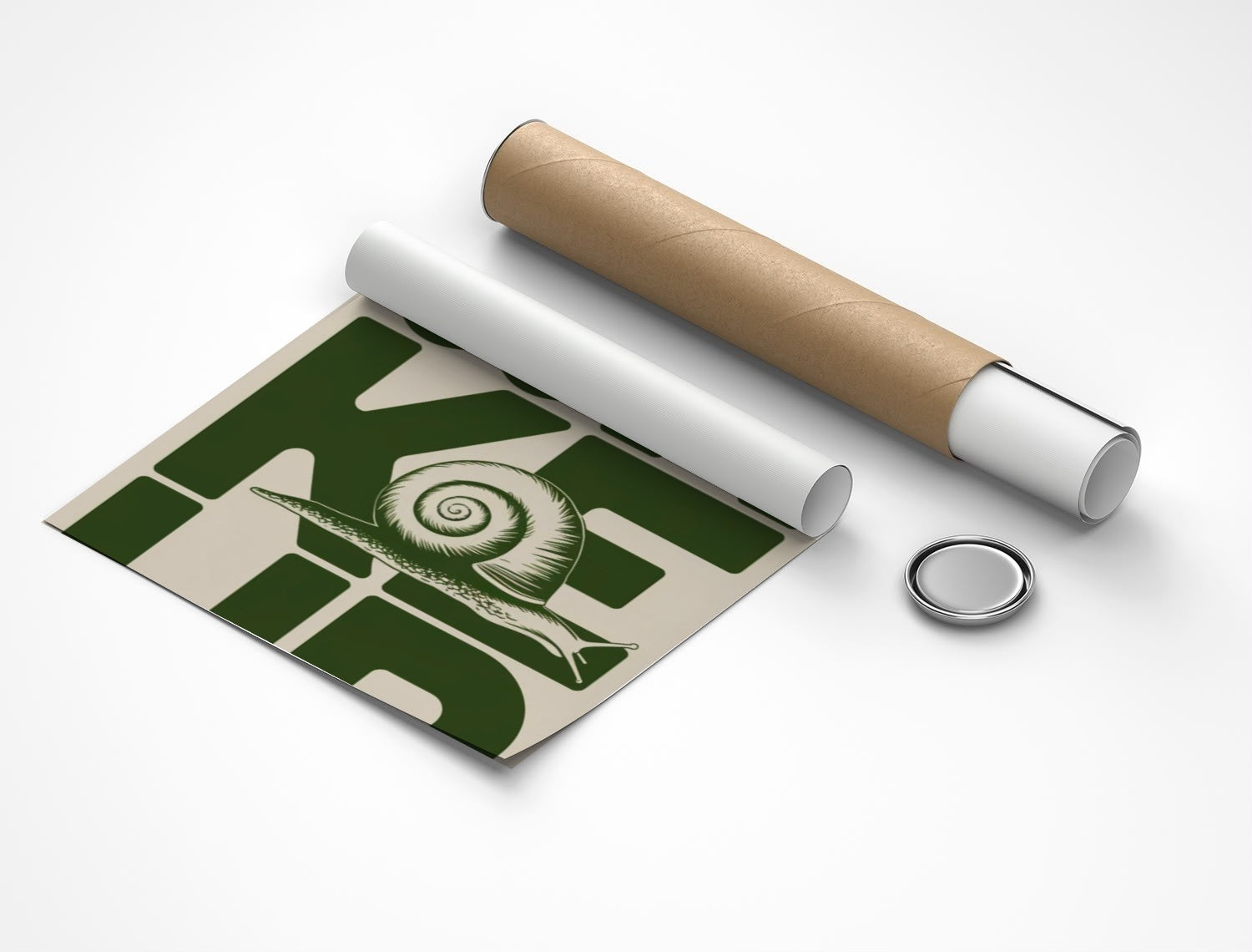 Rolled poster