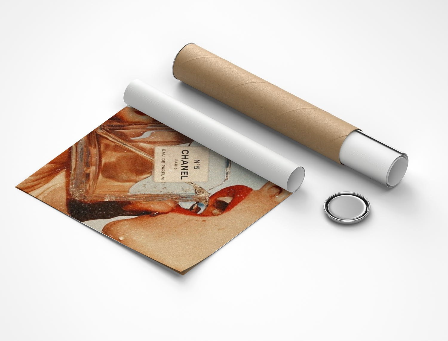 Rolled poster