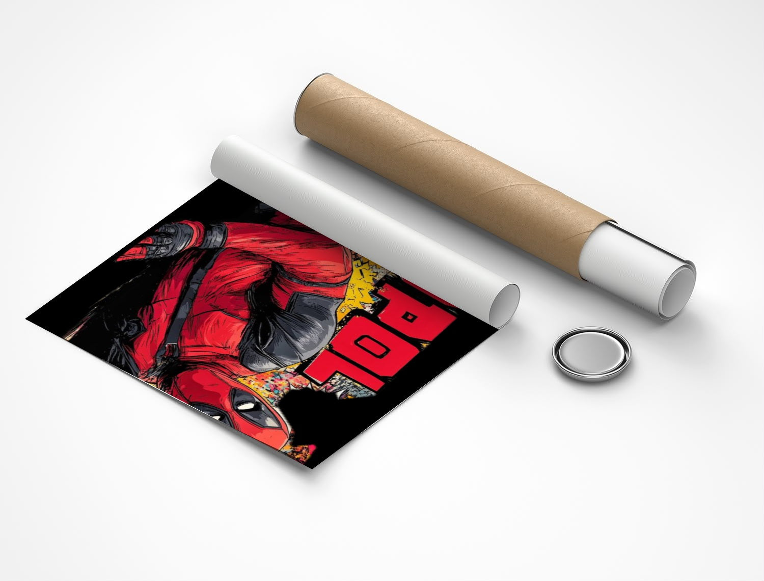 Rolled poster