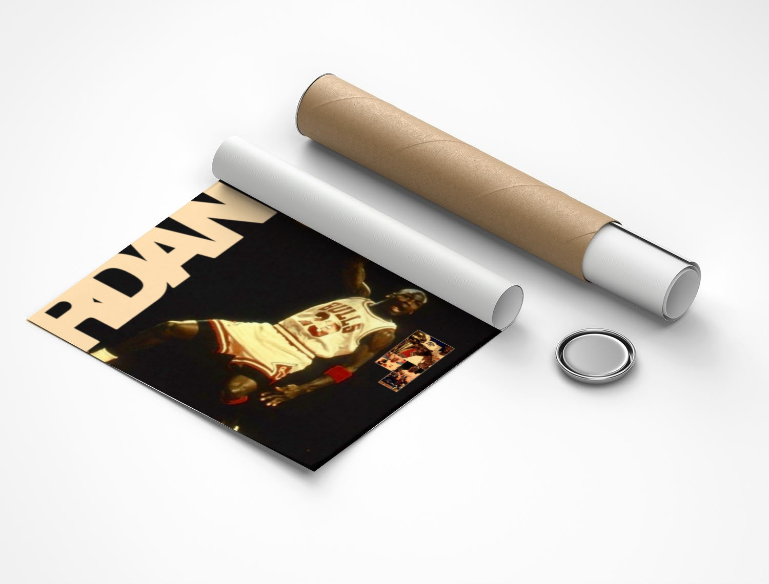 Rolled poster