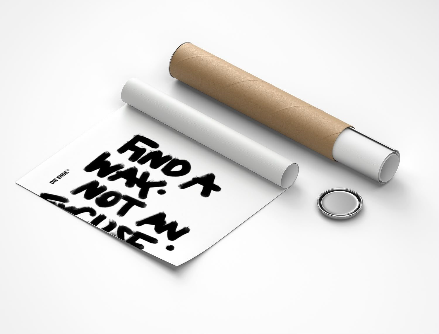 Rolled poster