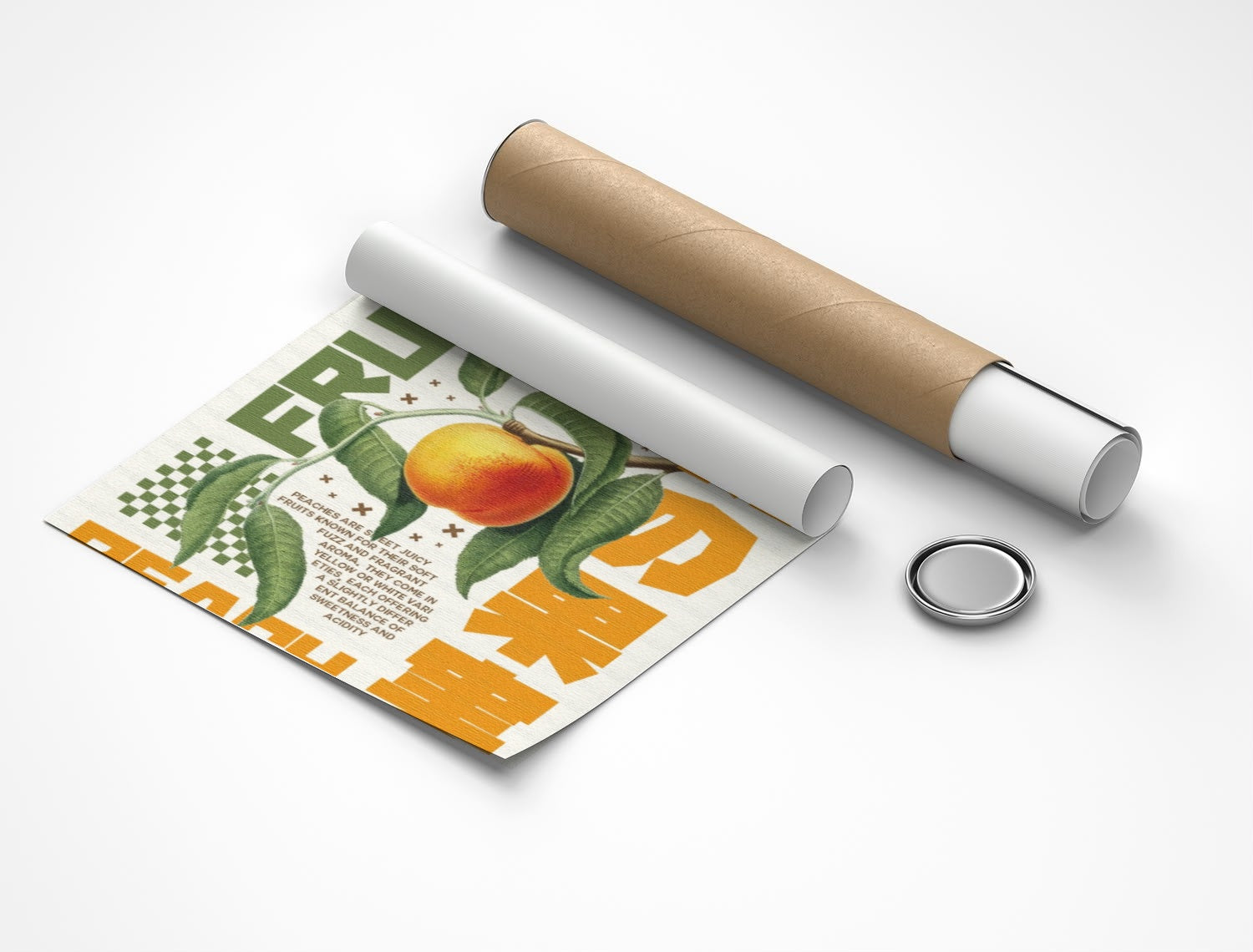 Rolled poster
