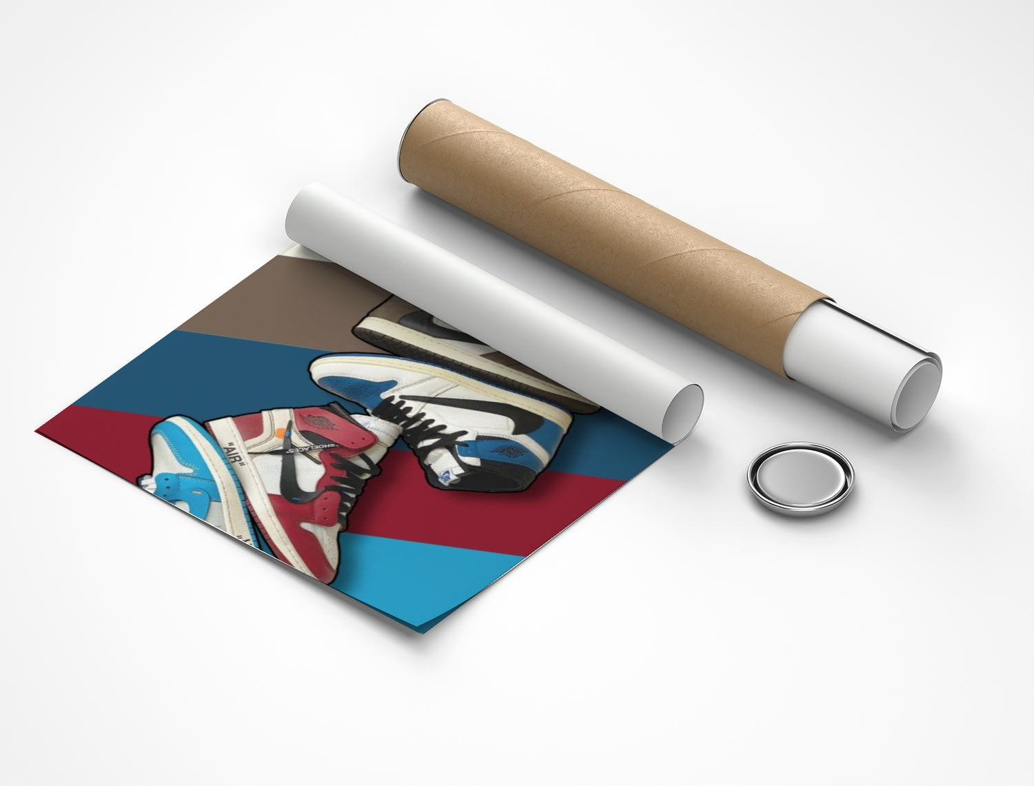 Rolled poster