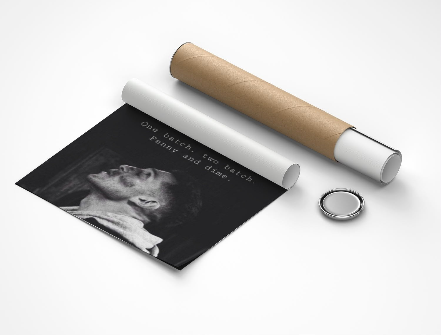 Rolled poster
