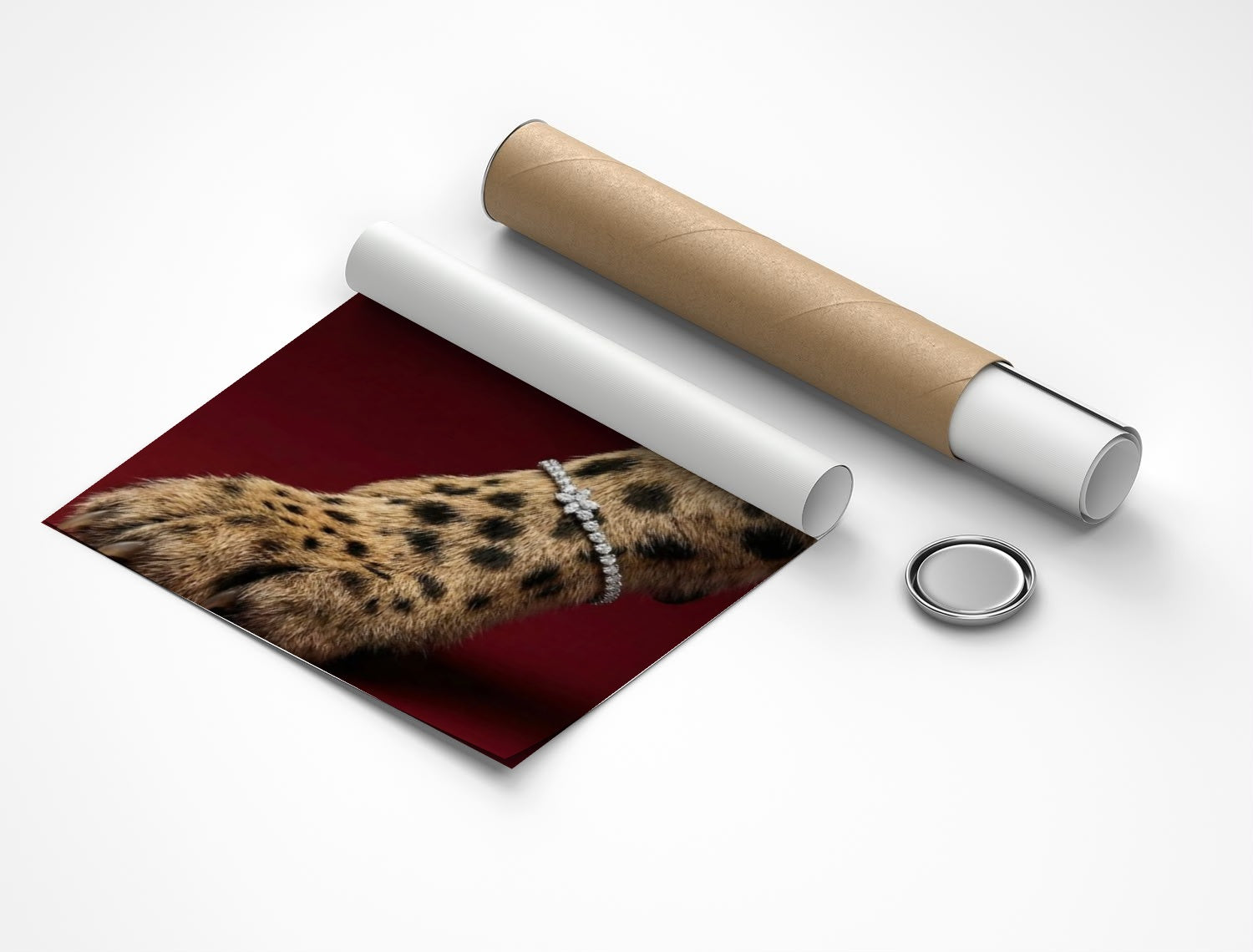 Rolled poster