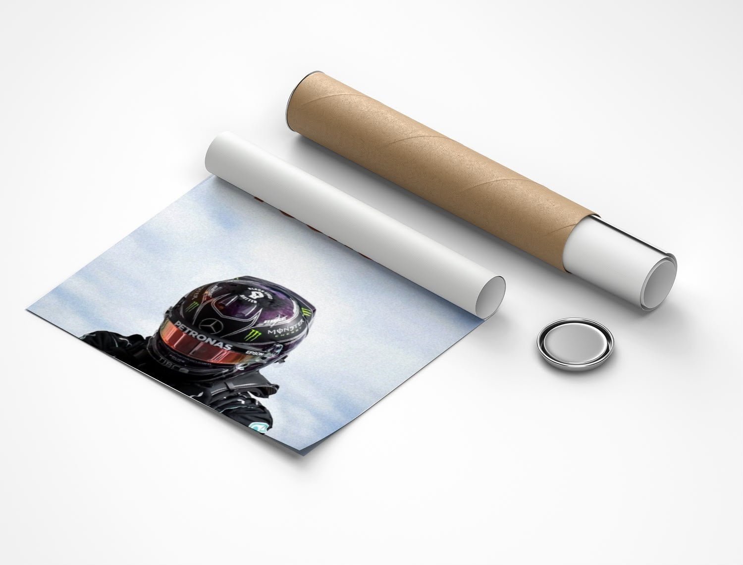 Rolled poster