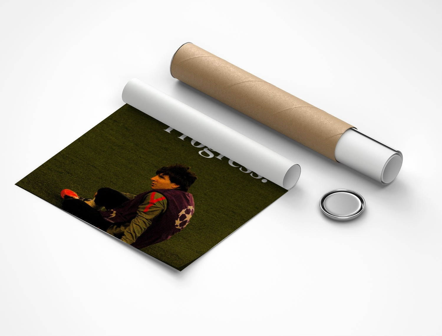 Rolled poster
