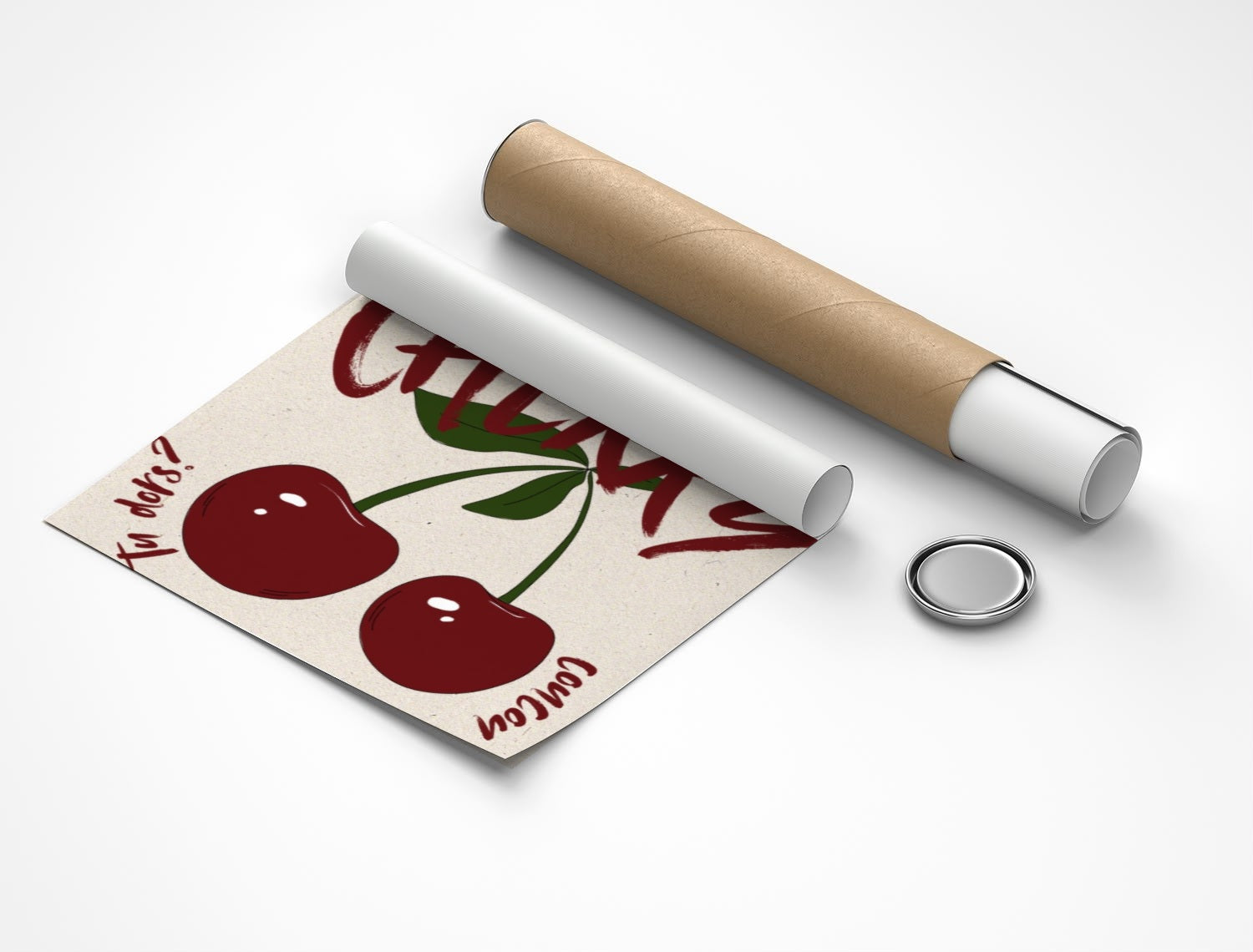 Rolled poster