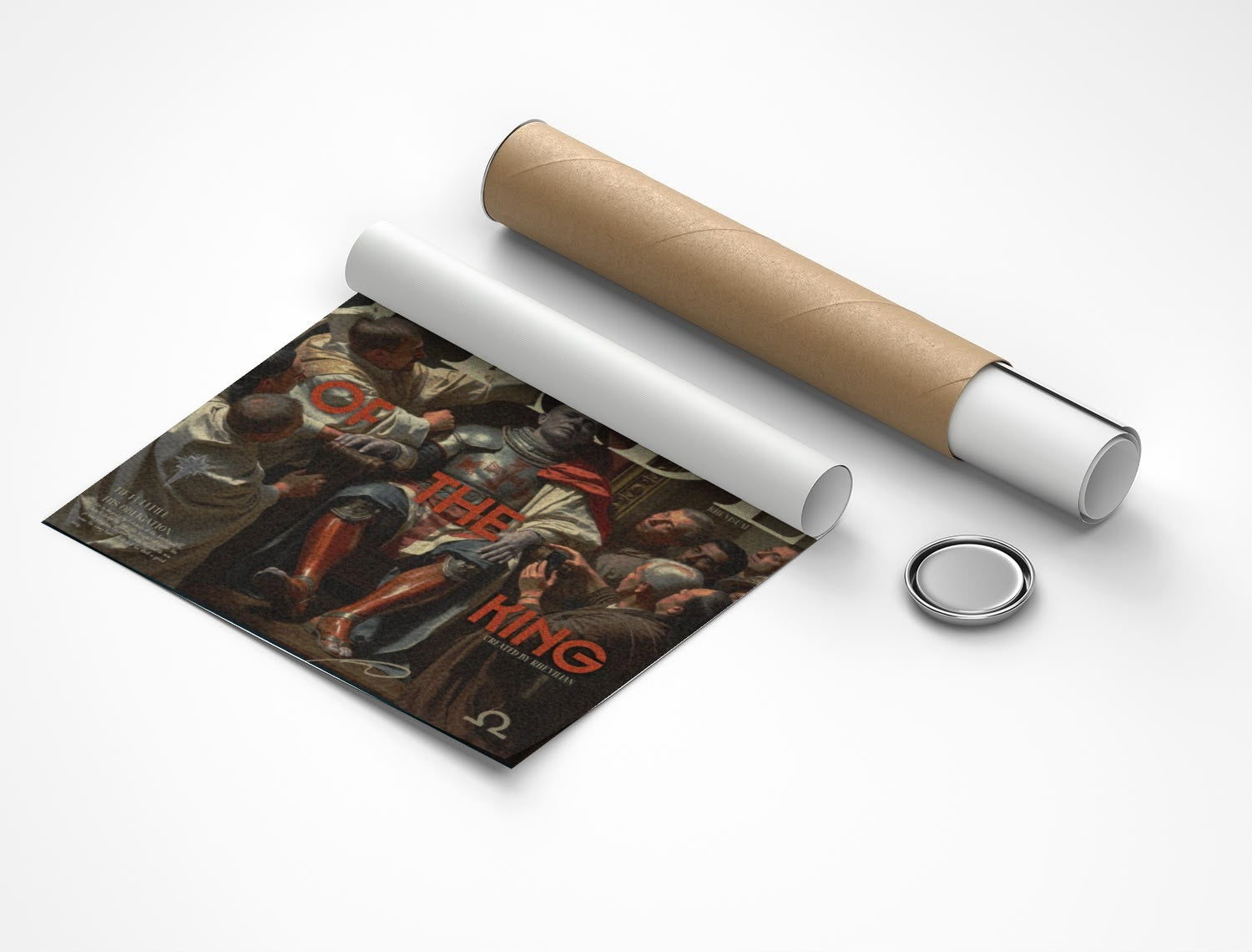 Rolled poster