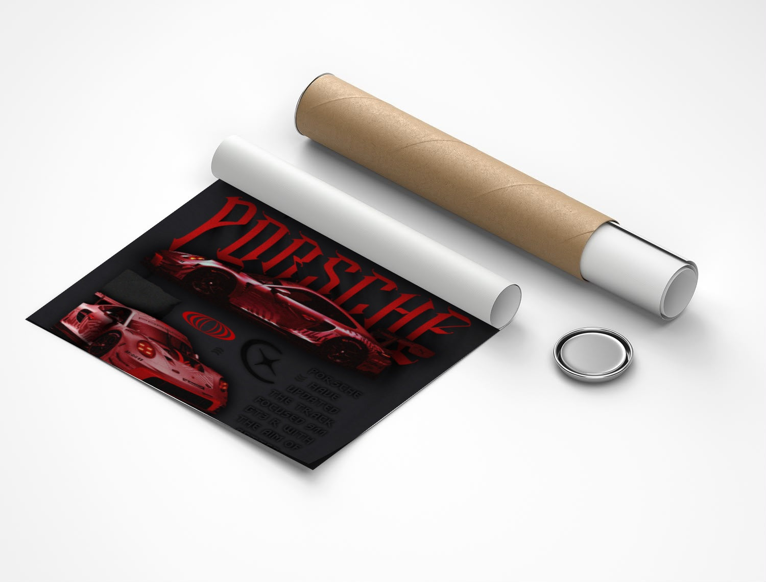 Rolled poster
