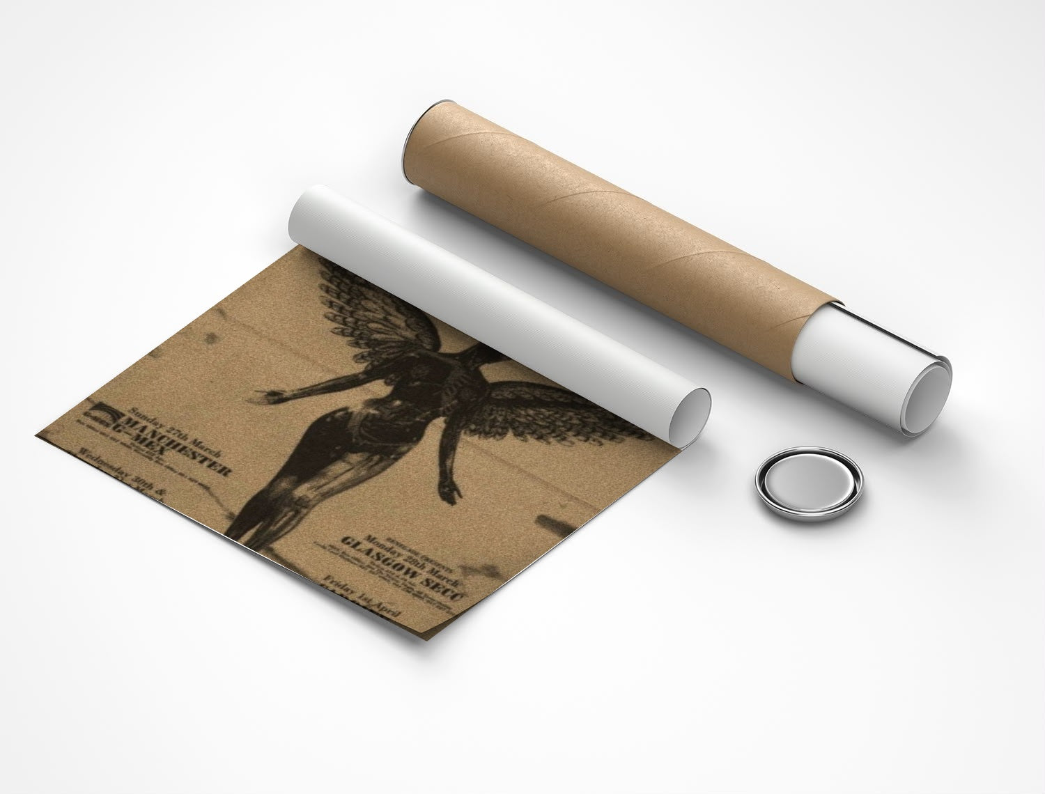 Rolled poster