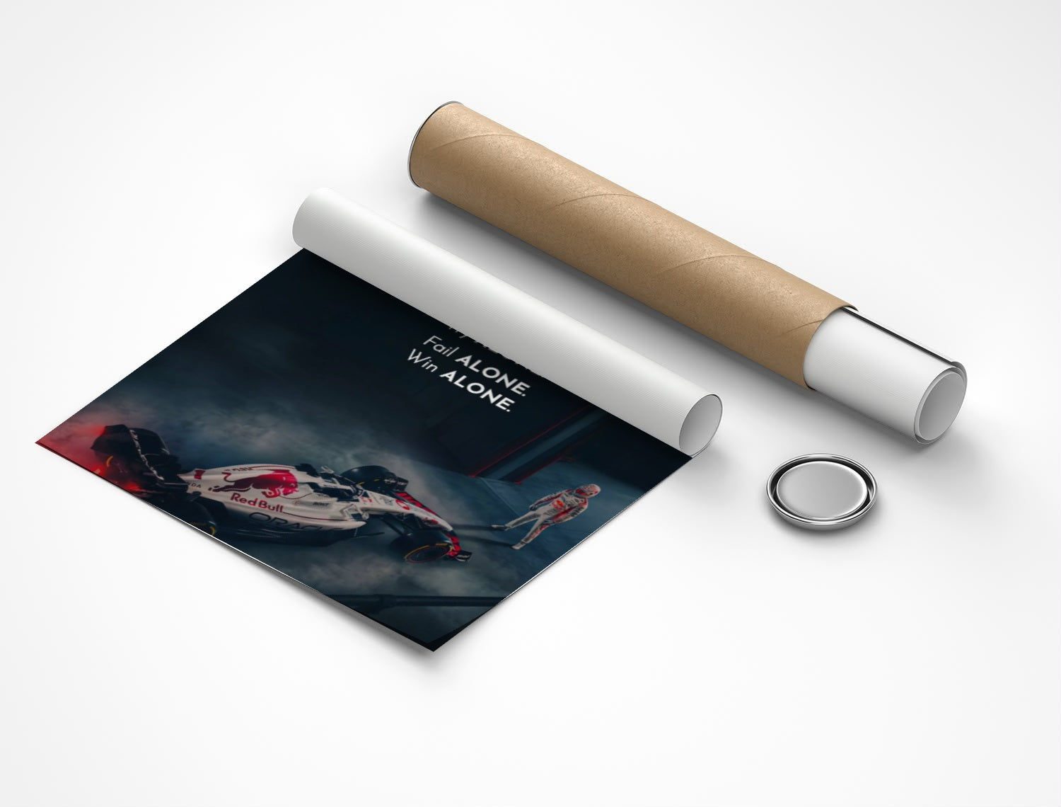 Rolled poster