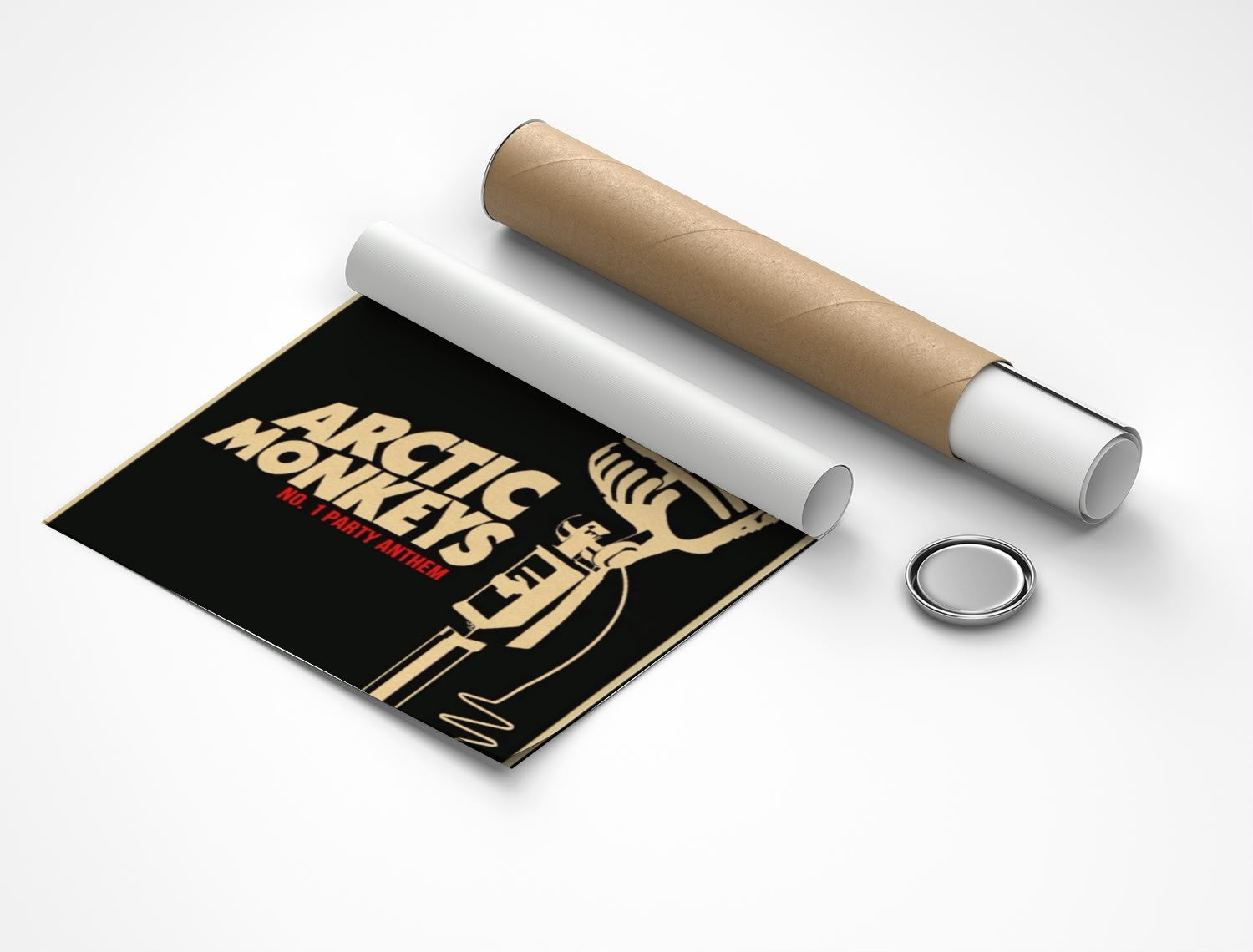 Rolled poster