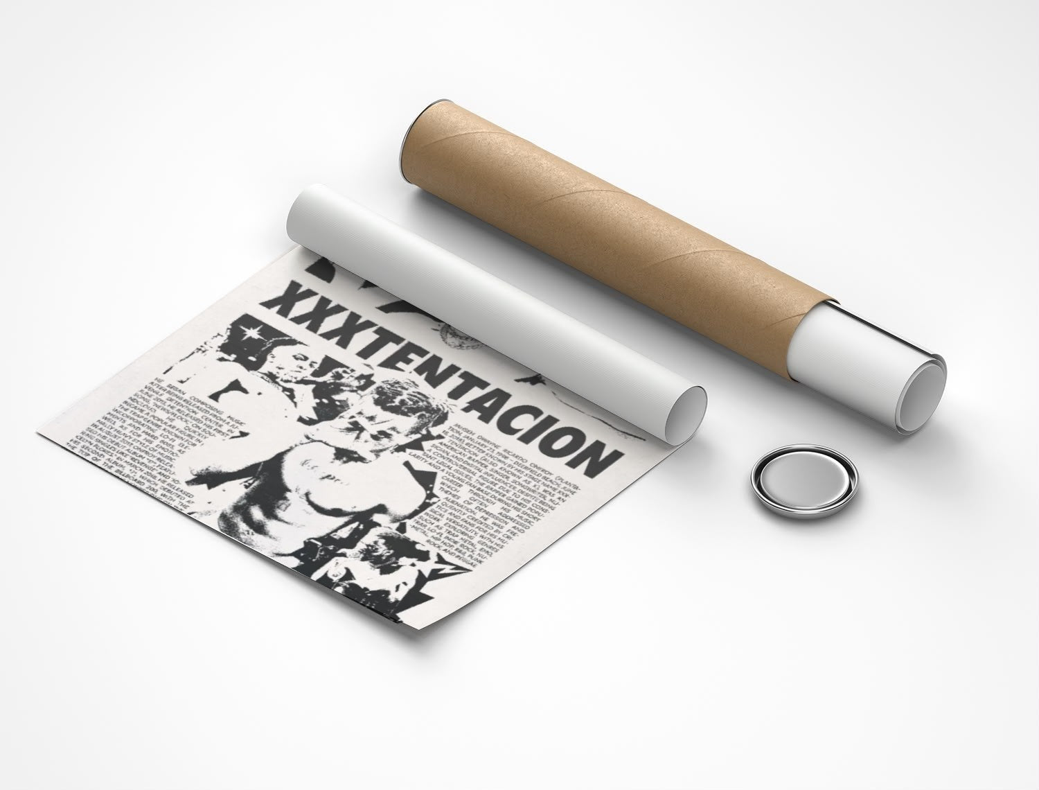 Rolled poster