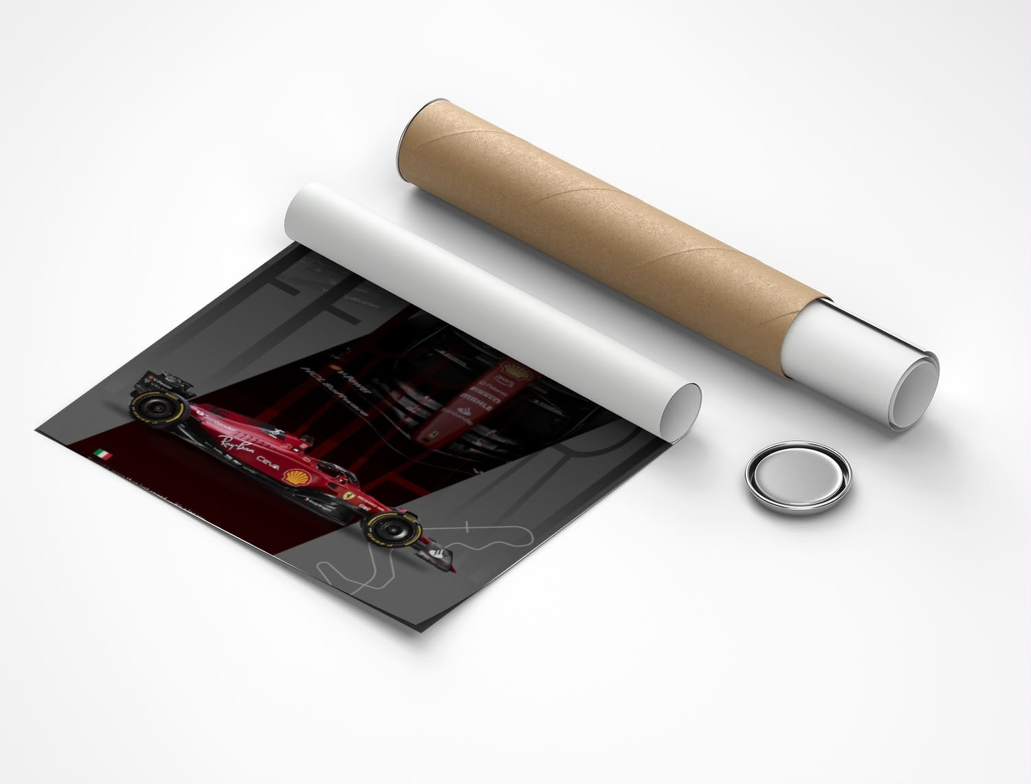 Rolled poster