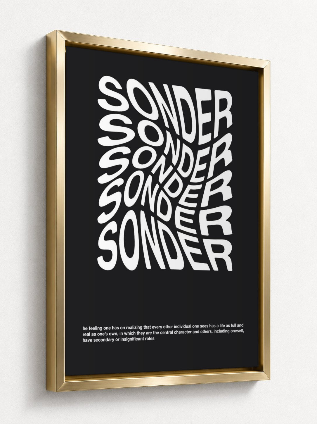 Gold floater