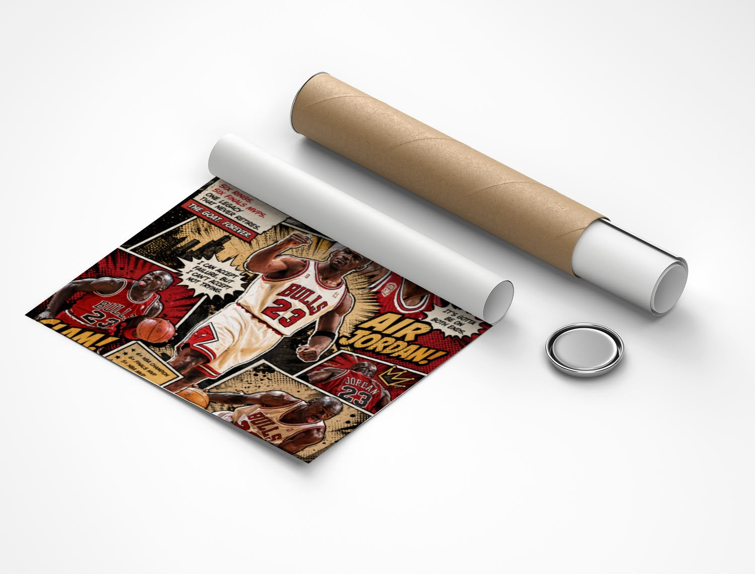 Rolled poster