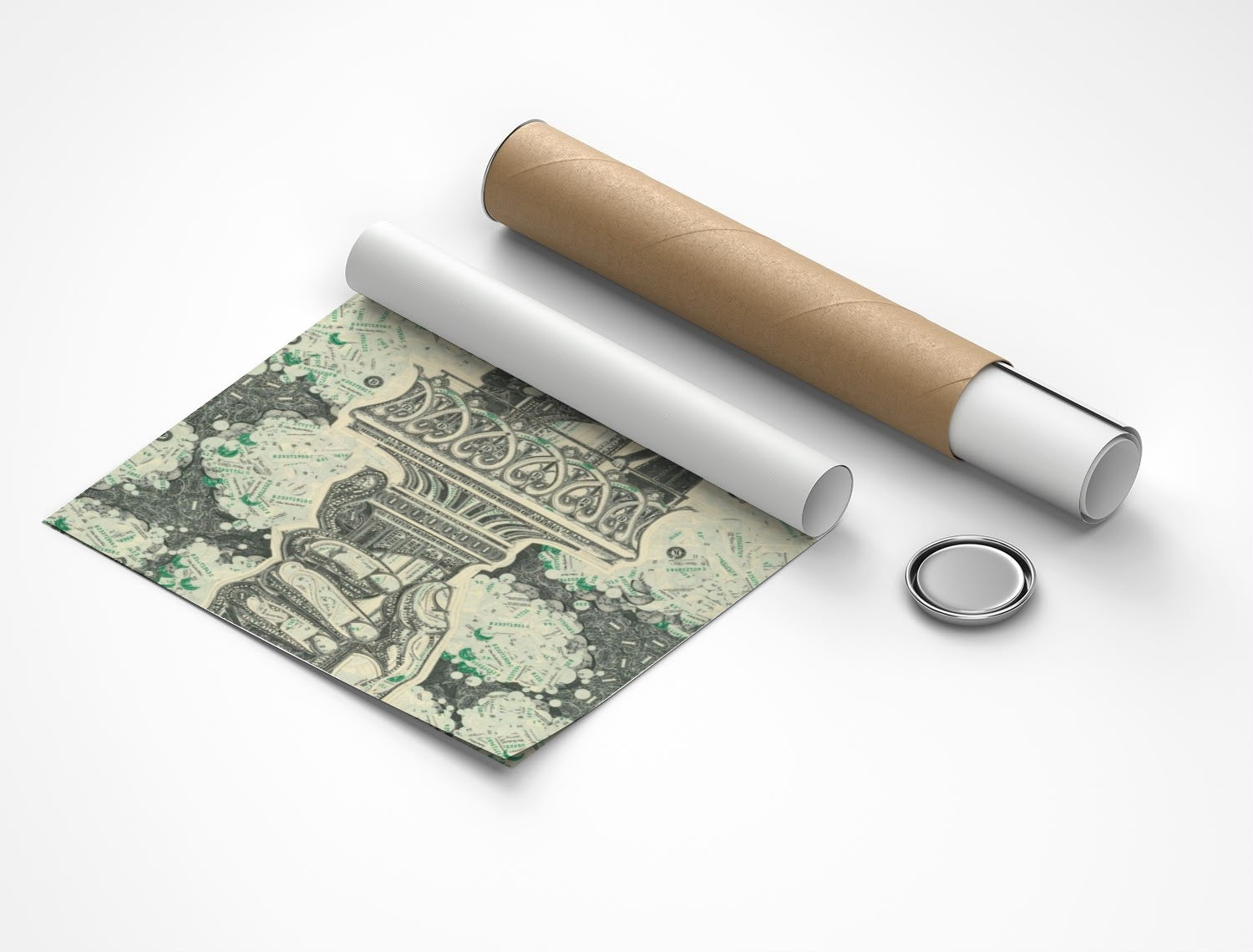 Rolled poster