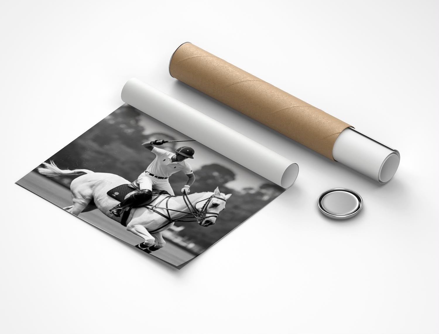 Rolled poster