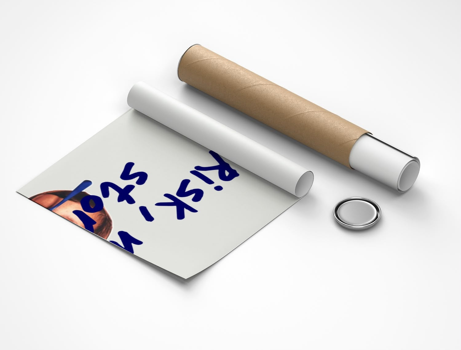 Rolled poster