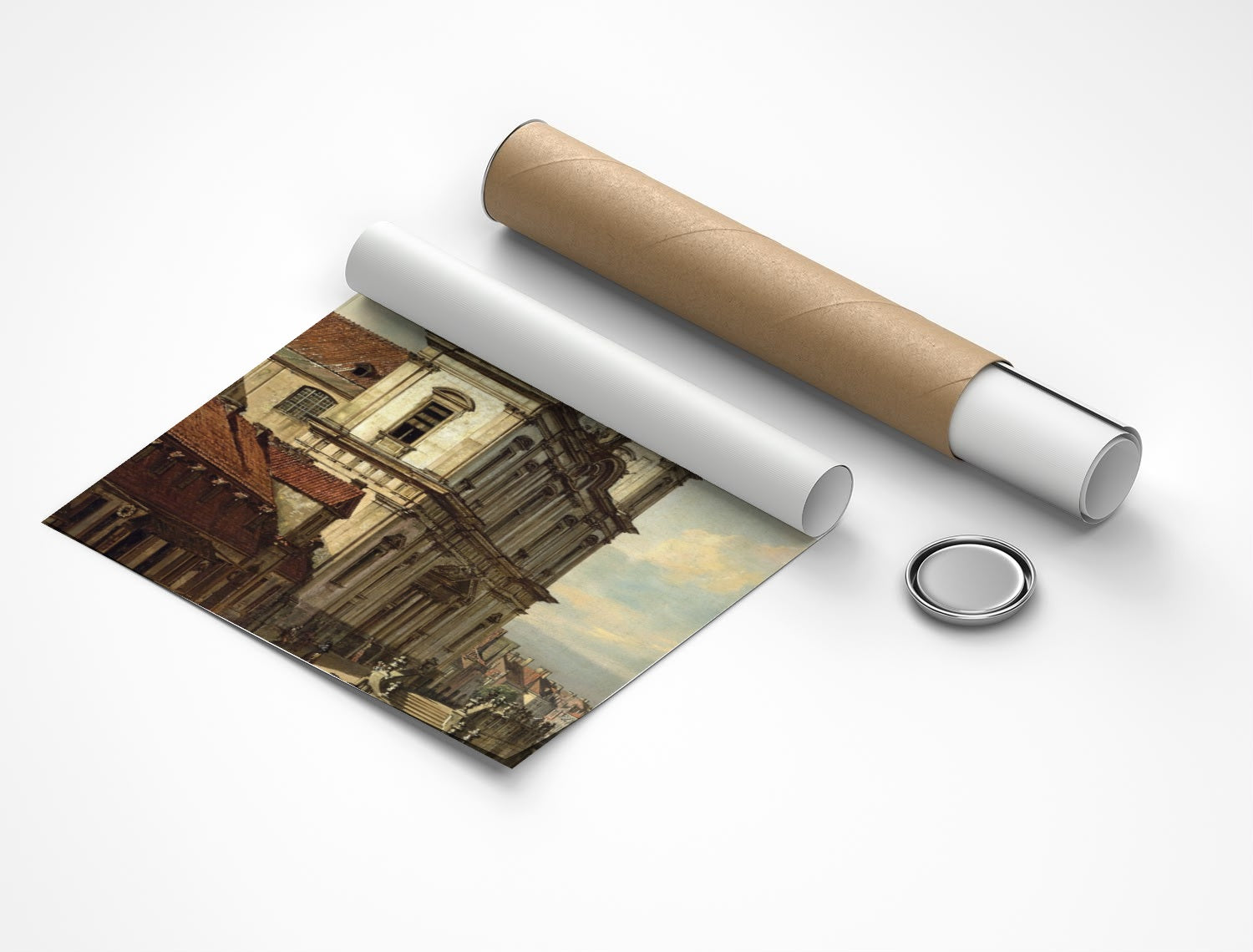 Rolled poster
