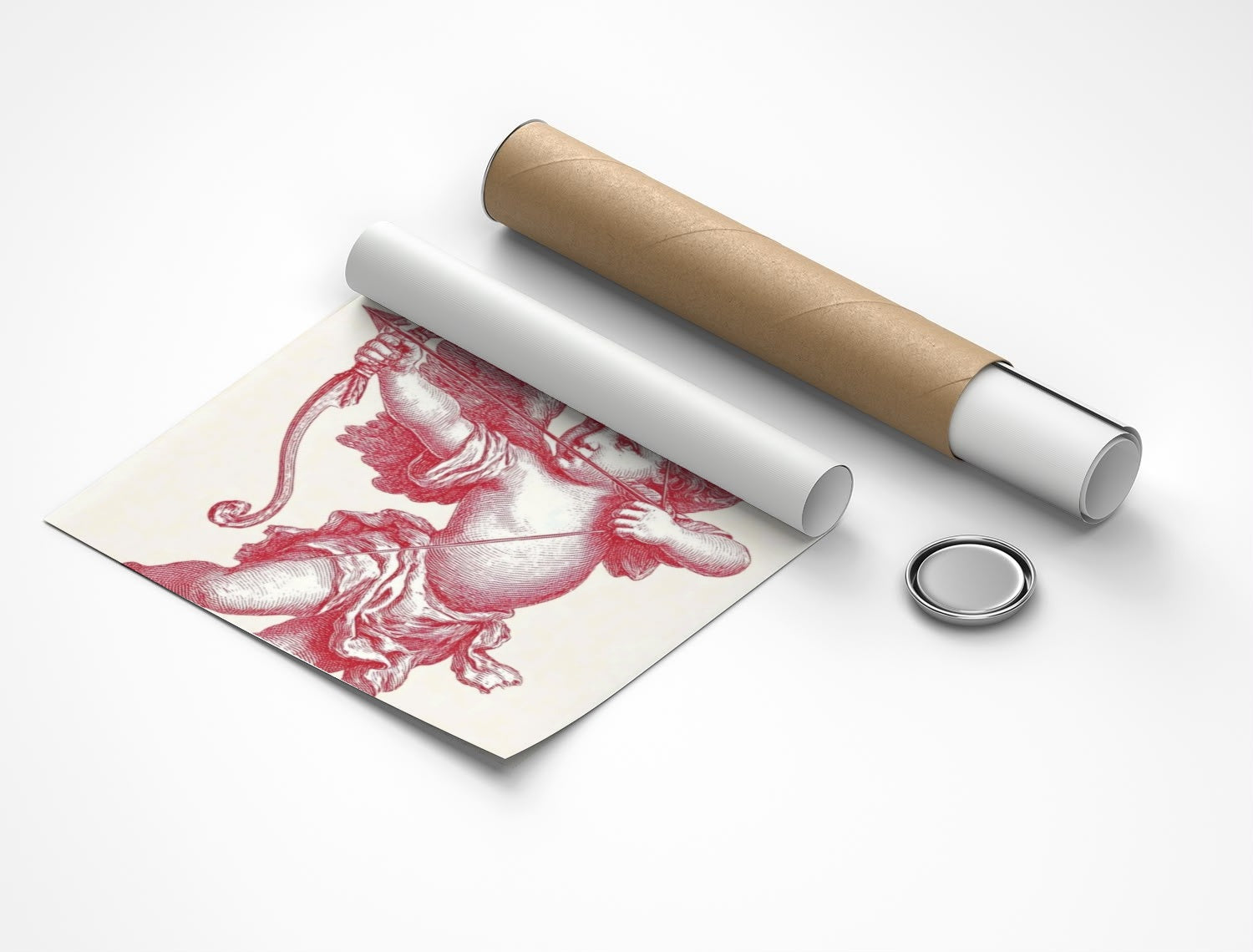 Rolled poster
