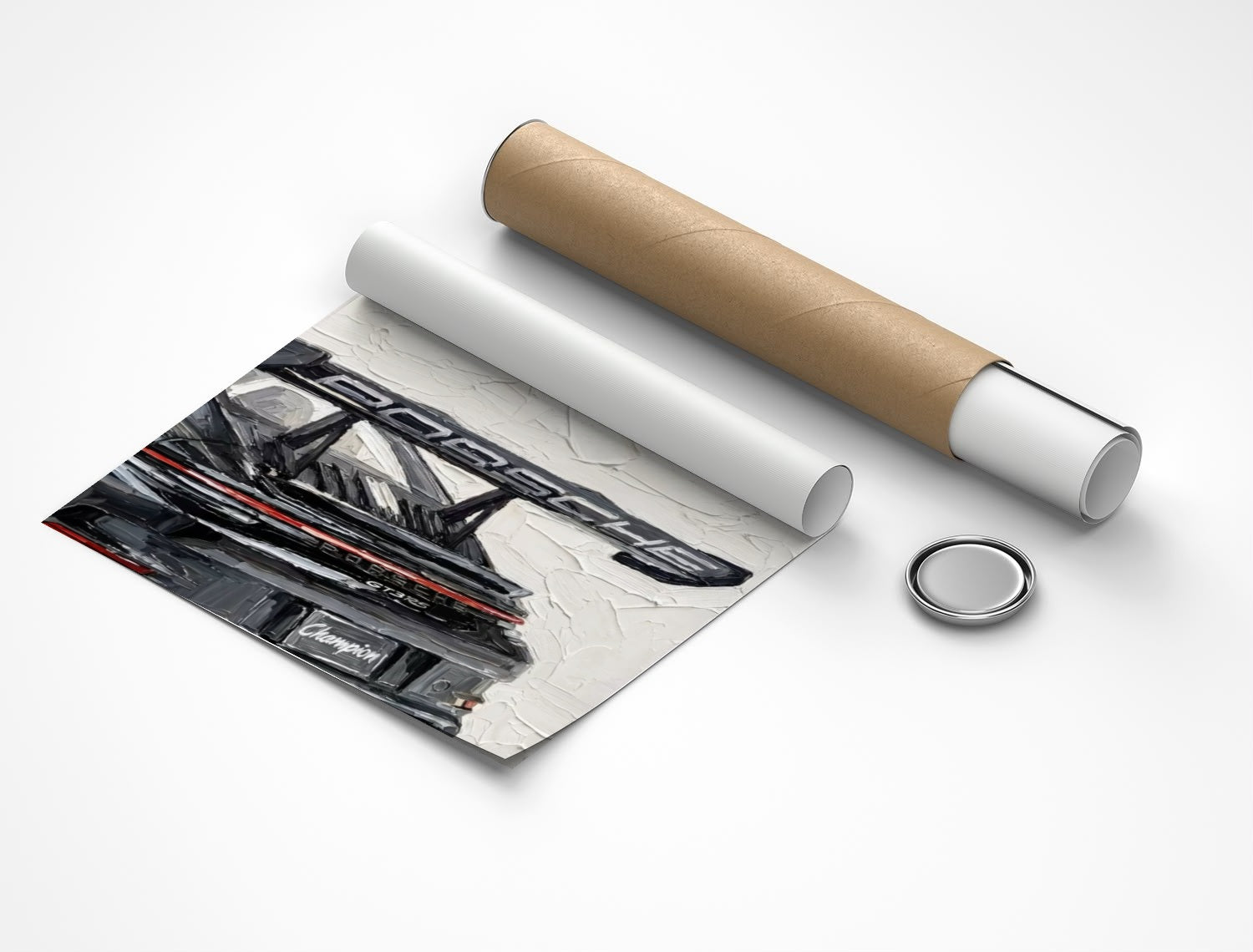 Rolled poster