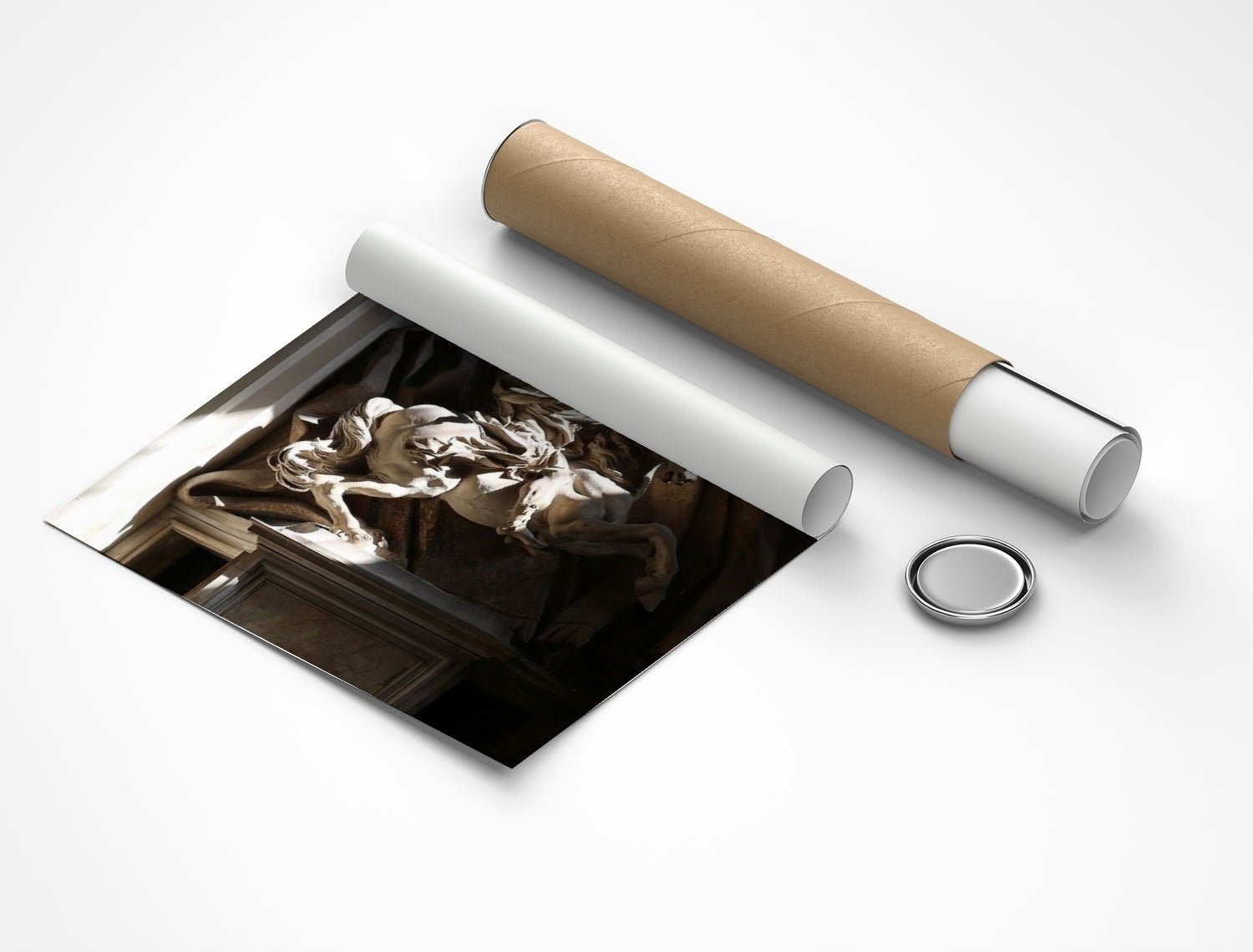 Rolled poster