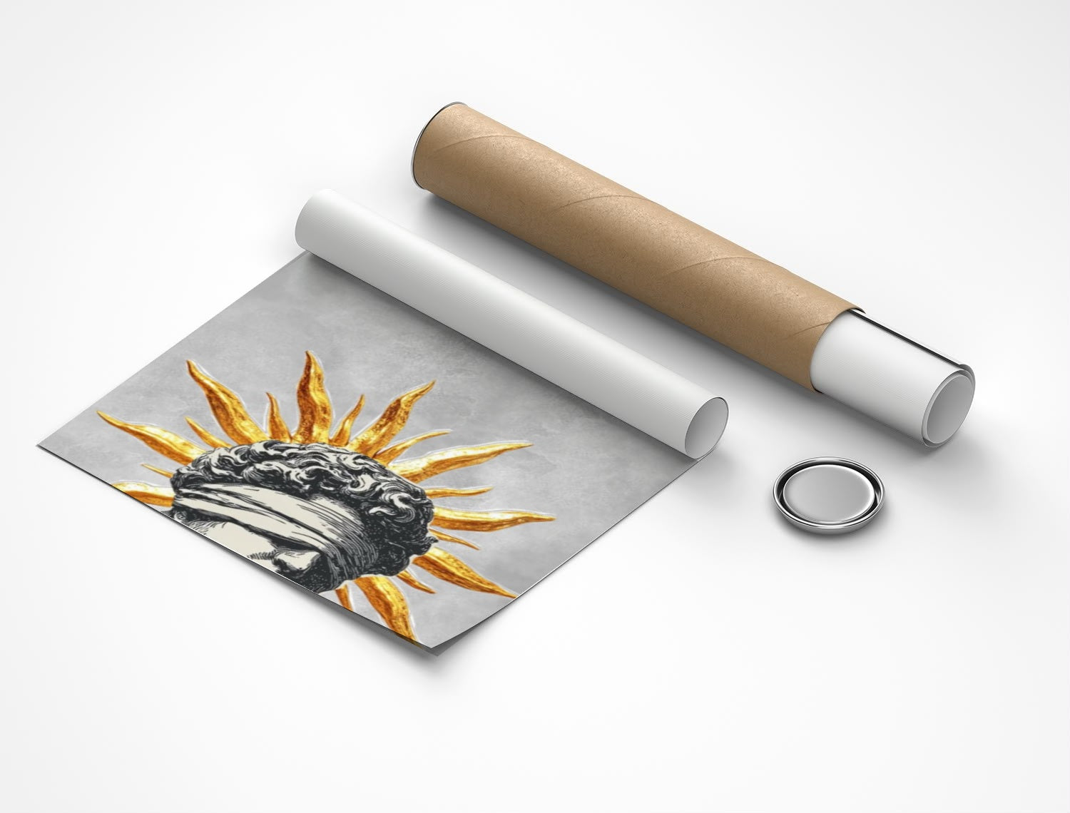 Rolled poster