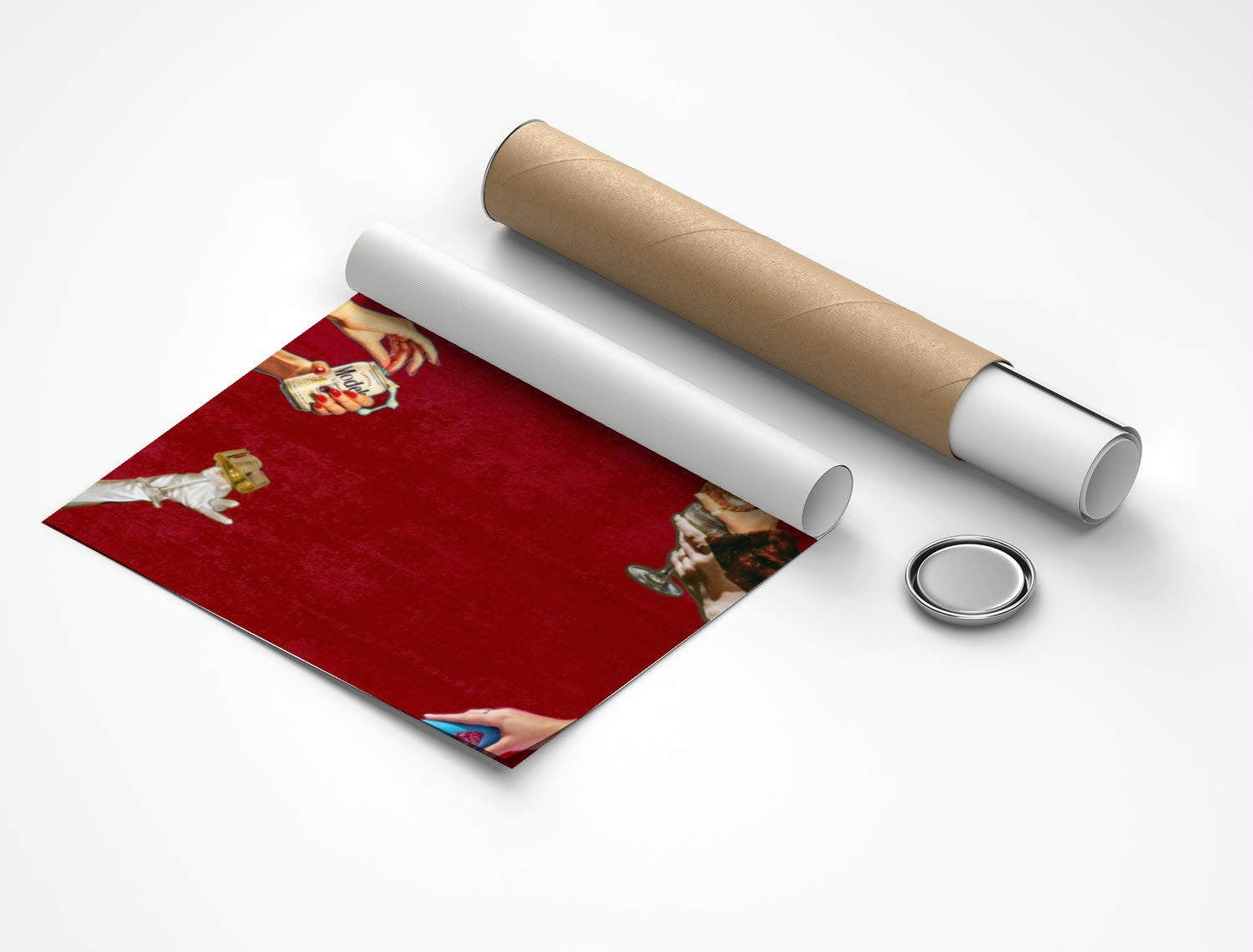 Rolled poster