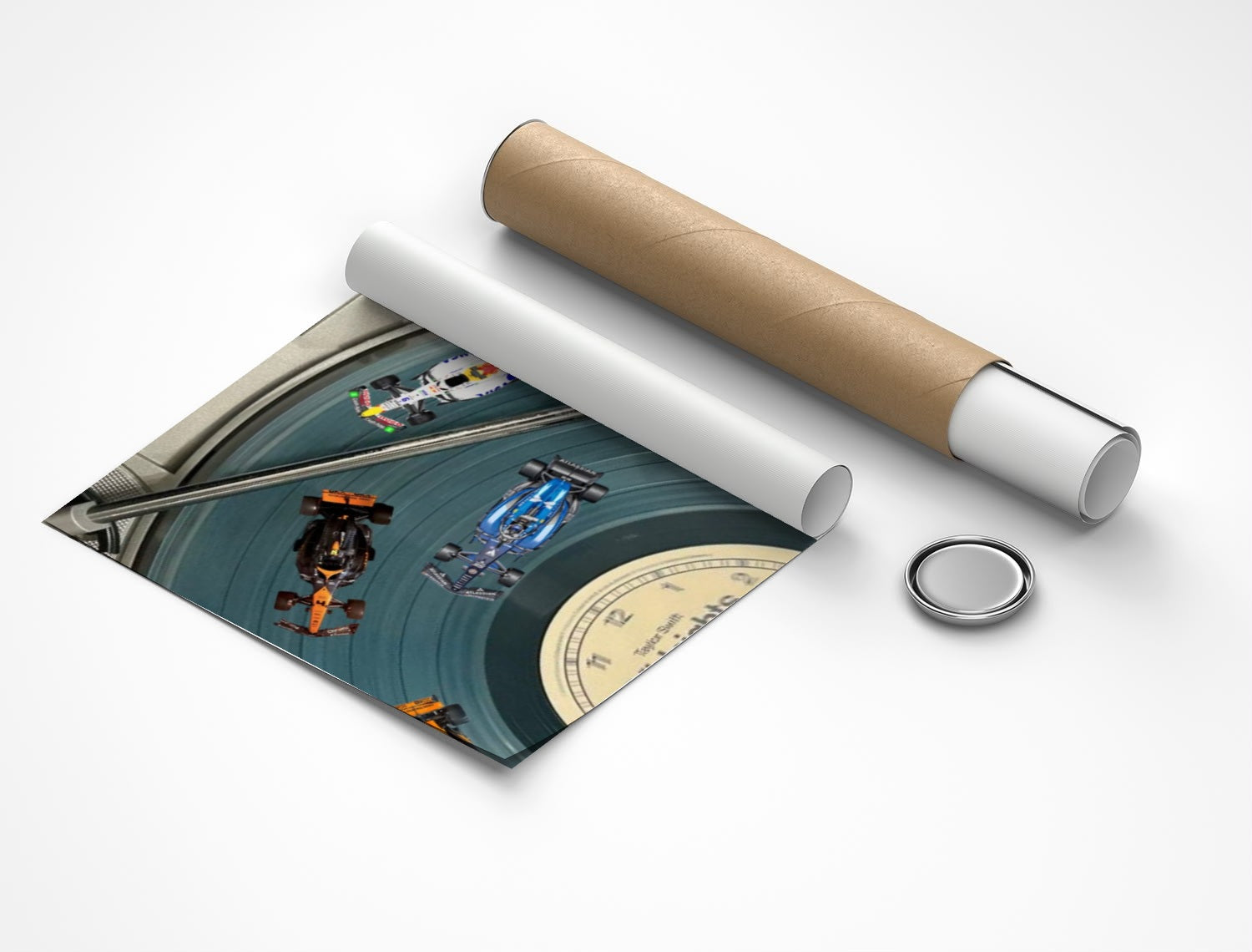 Rolled poster