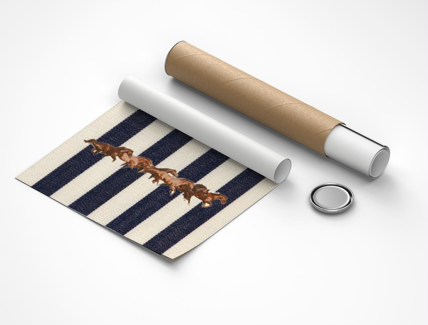 Rolled poster