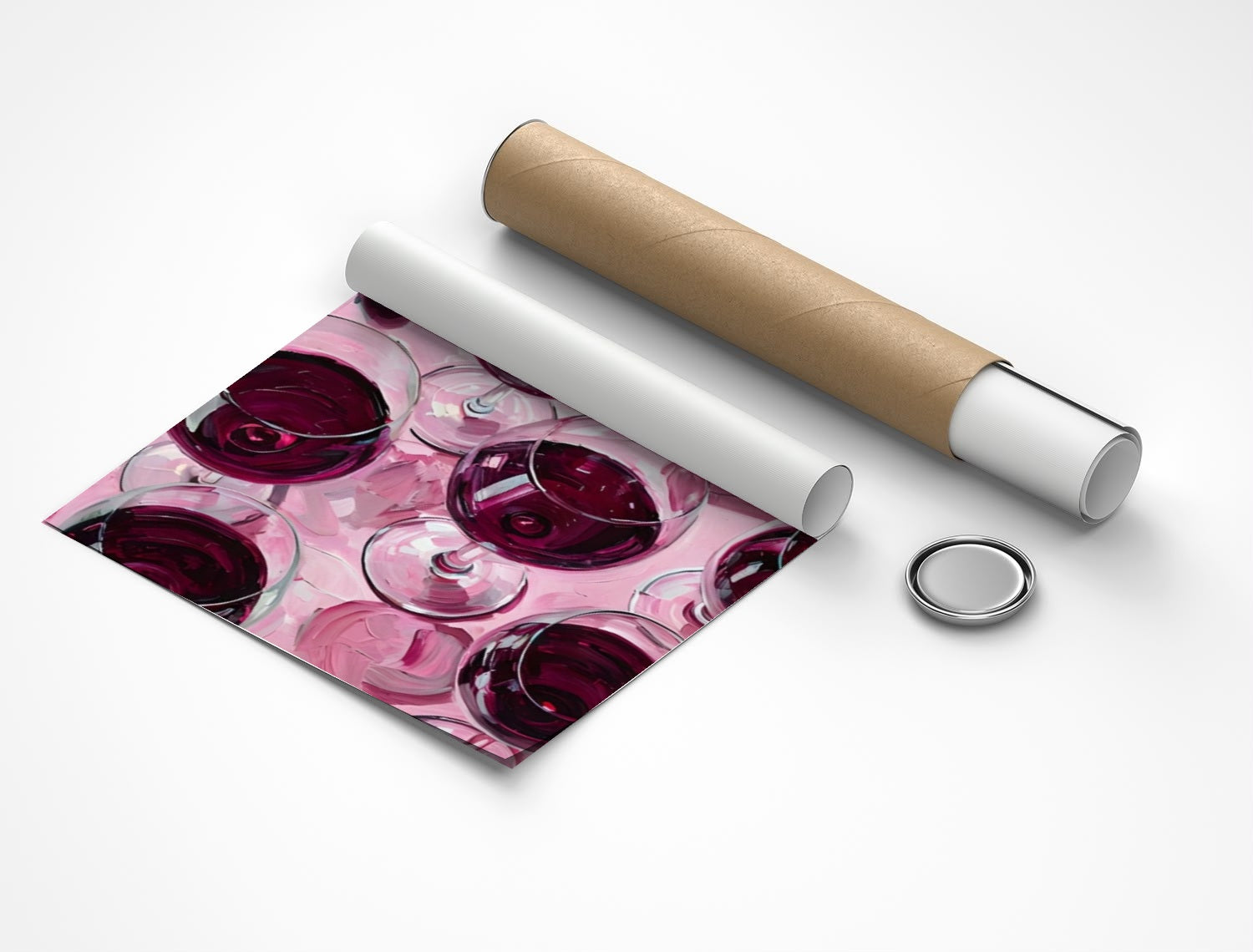 Rolled poster