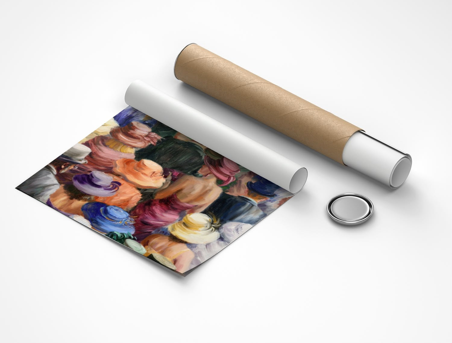 Rolled poster